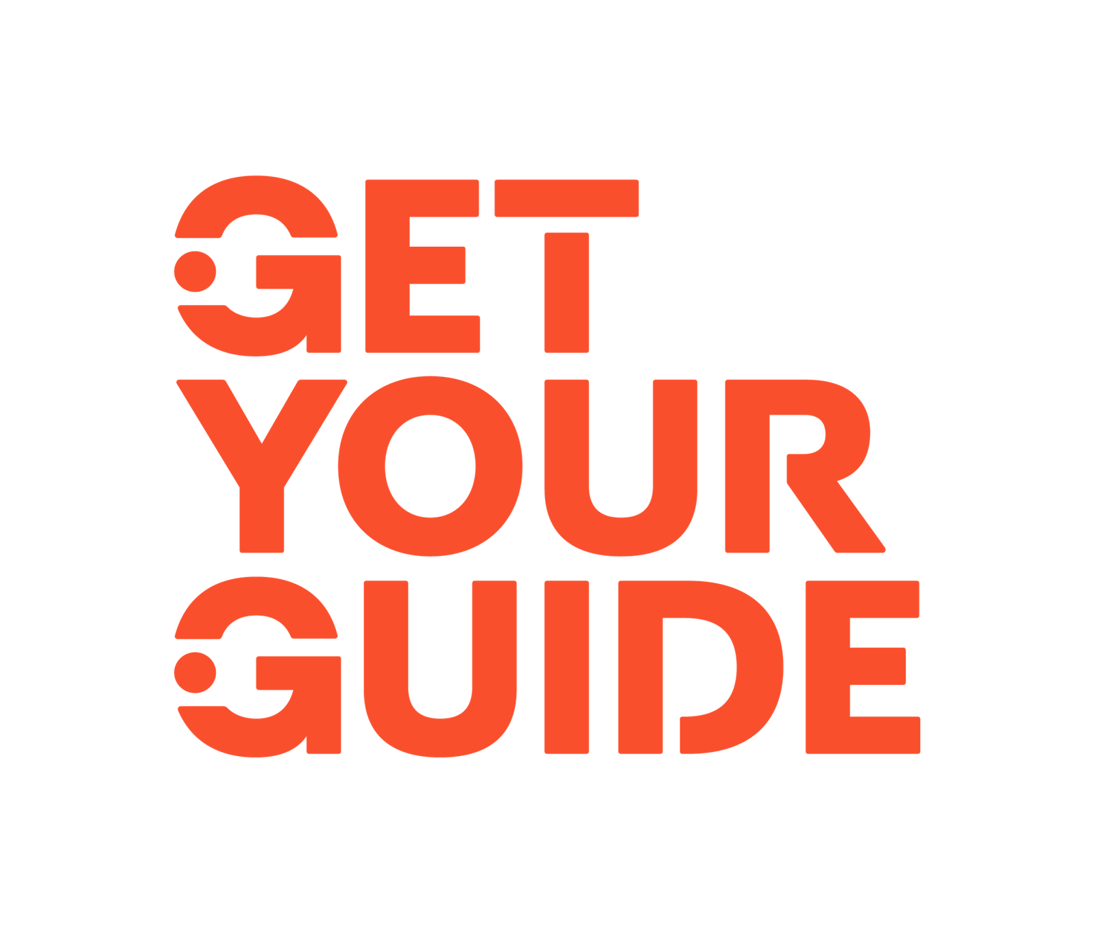 MAIN - GetYourGuide stacked logo - guiding red on transparent (RGB)