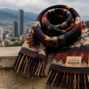 Bufanda Colombia – Colores de Nuestra Tierra
